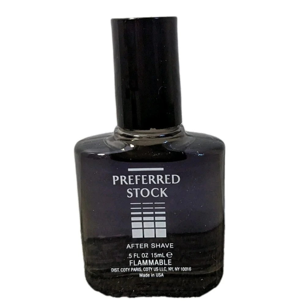 Unused Men's Preferred Stock Stetson‎ Vintage After Shave COTY 0.5 oz In Box